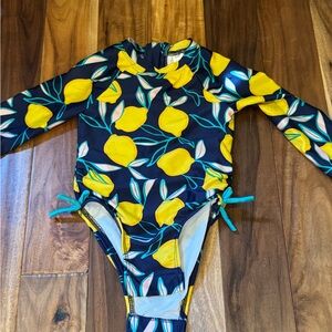 Cat & Jack Kids Swim Suit - Yellow and Blue